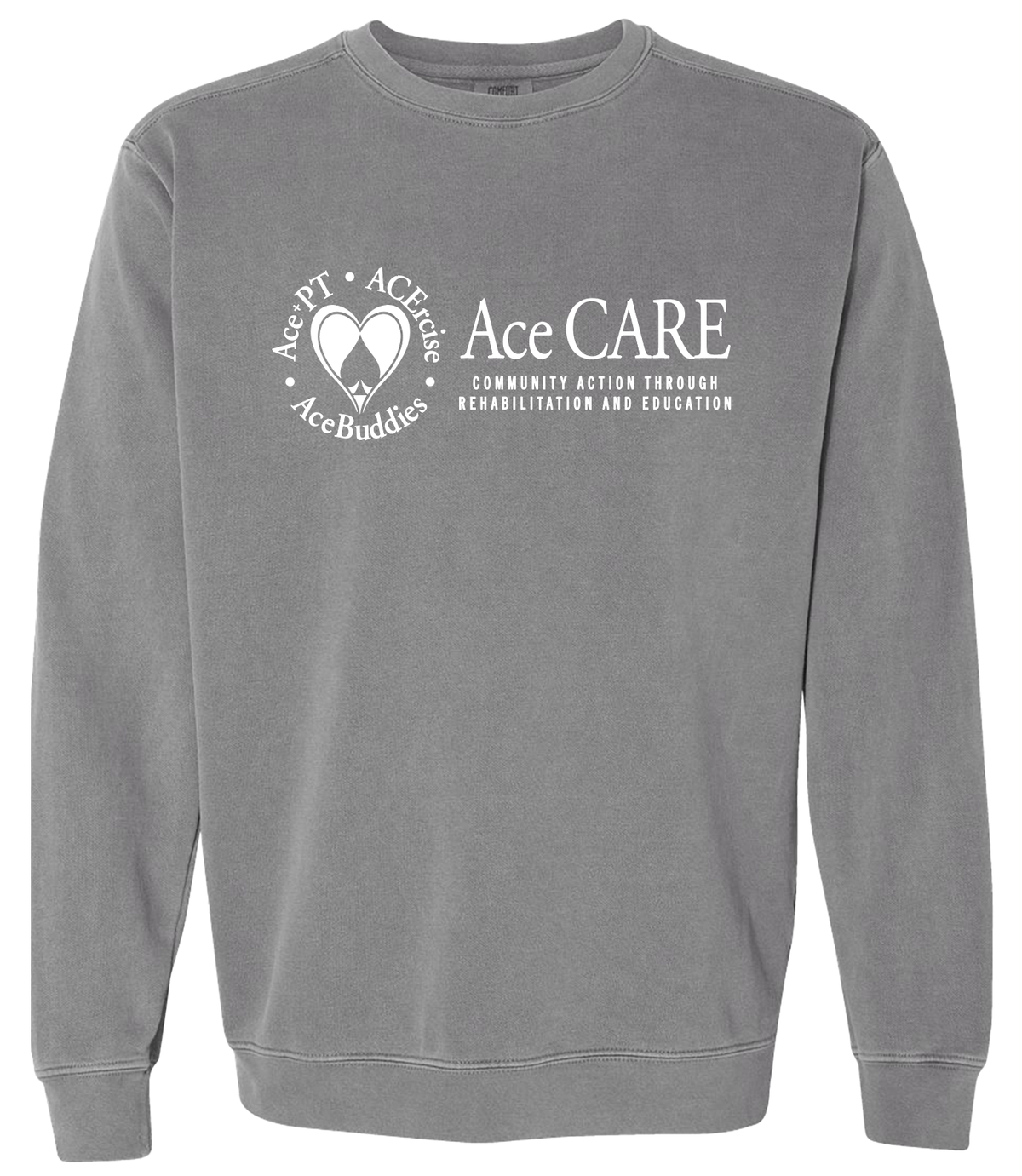 UE AceCare - Pigment Dyed Crewneck Sweatshirt