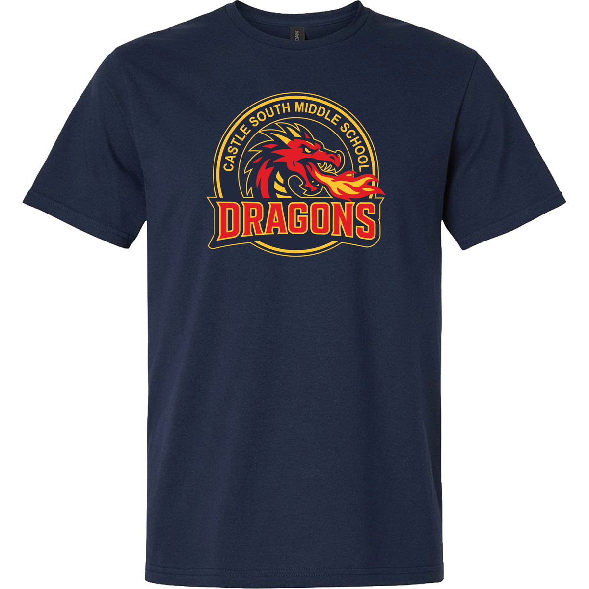 CSMS - Dragon - Gildan Basic Cotton T-Shirt