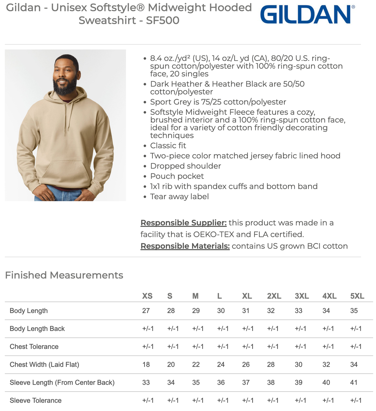 Plaza Retro Striped - Softstyle® Midweight Hoodie