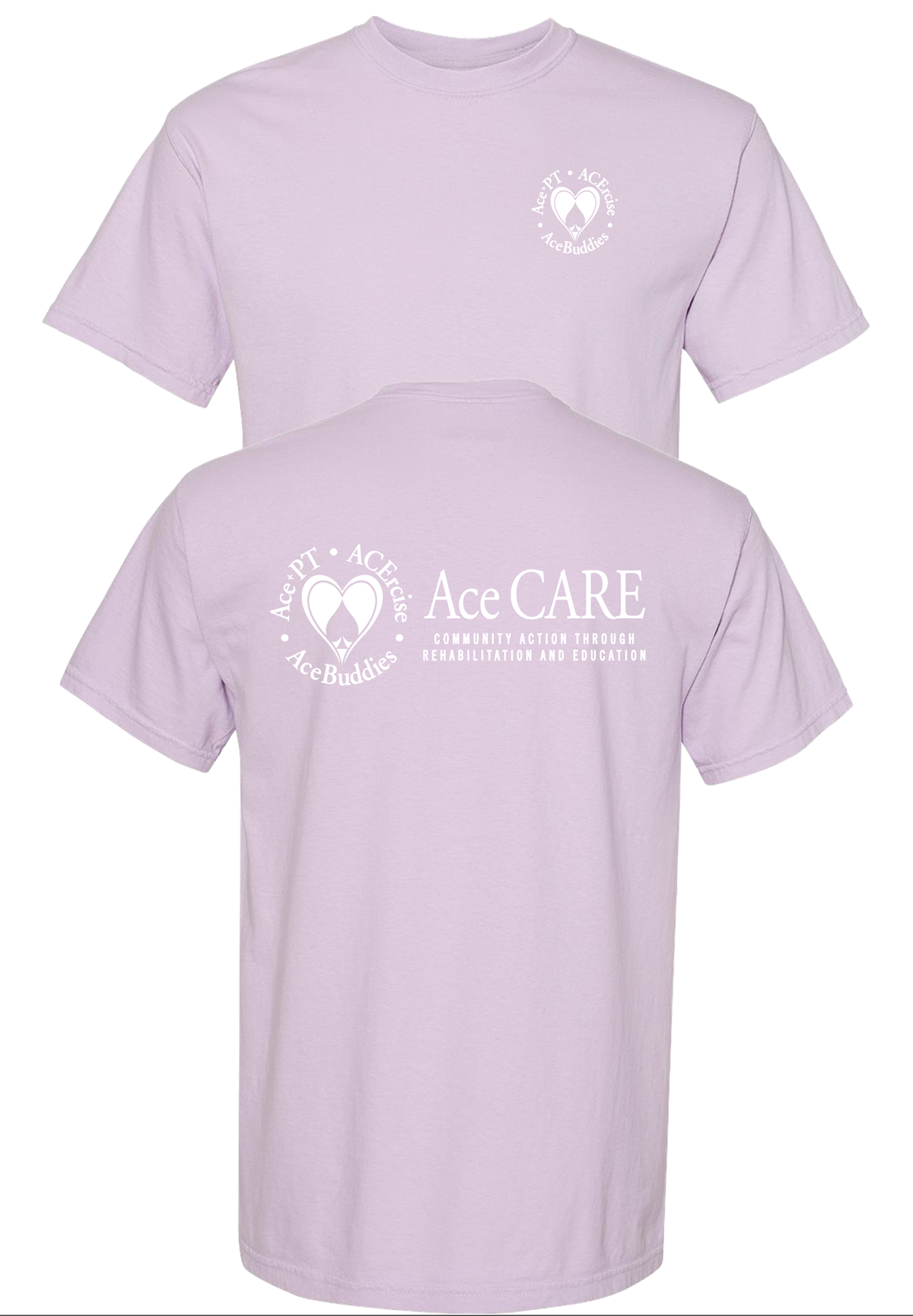 UE AceCare - LC & Back - Short Sleeve Pigment Dyed T-Shirt