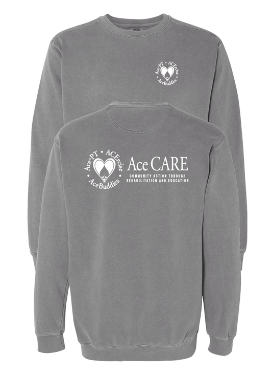 UE AceCare - LC & Back - Pigment Dyed Crewneck Sweatshirt