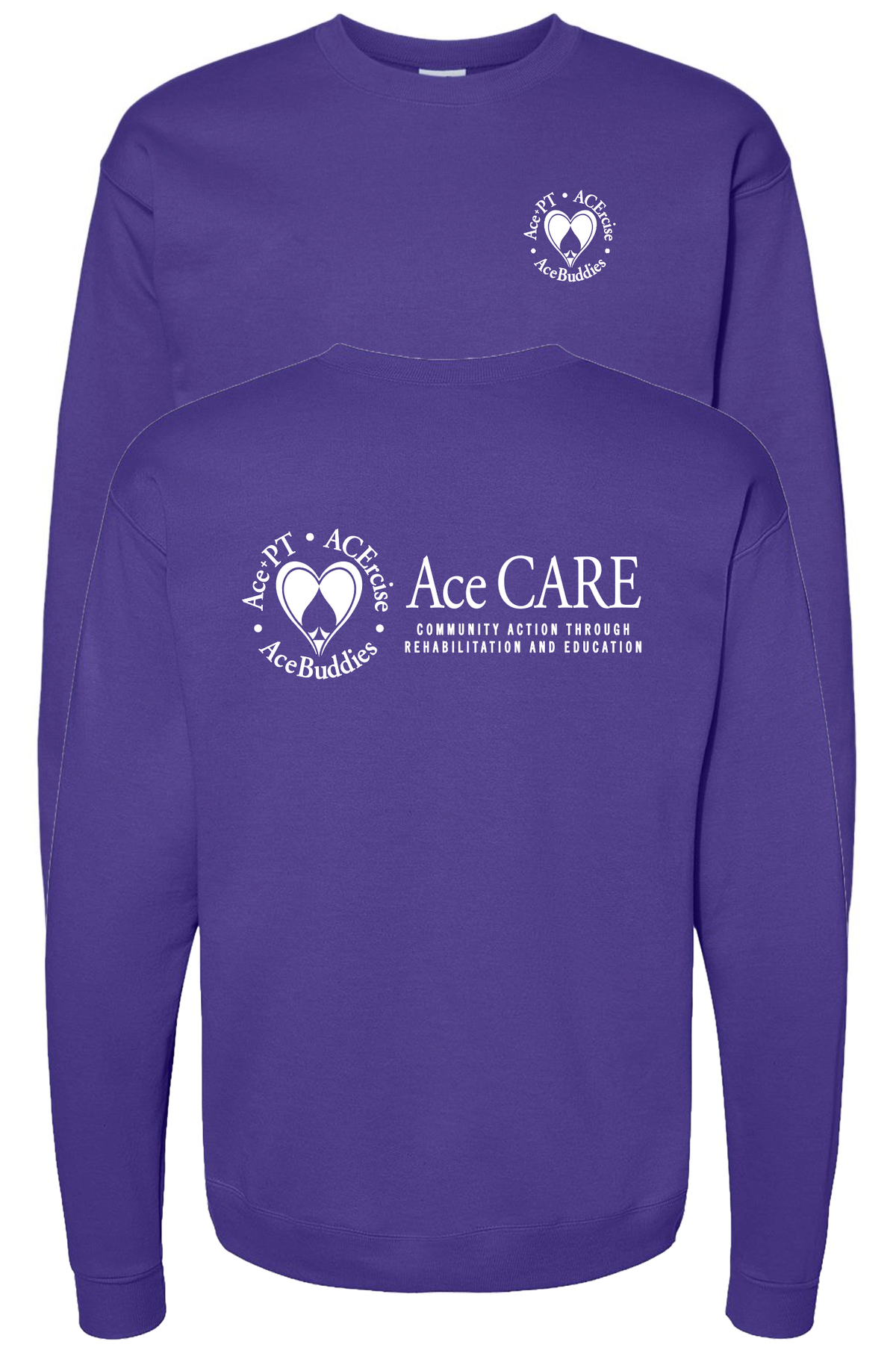 UE AceCare - LC & Back - Crewneck Sweatshirt