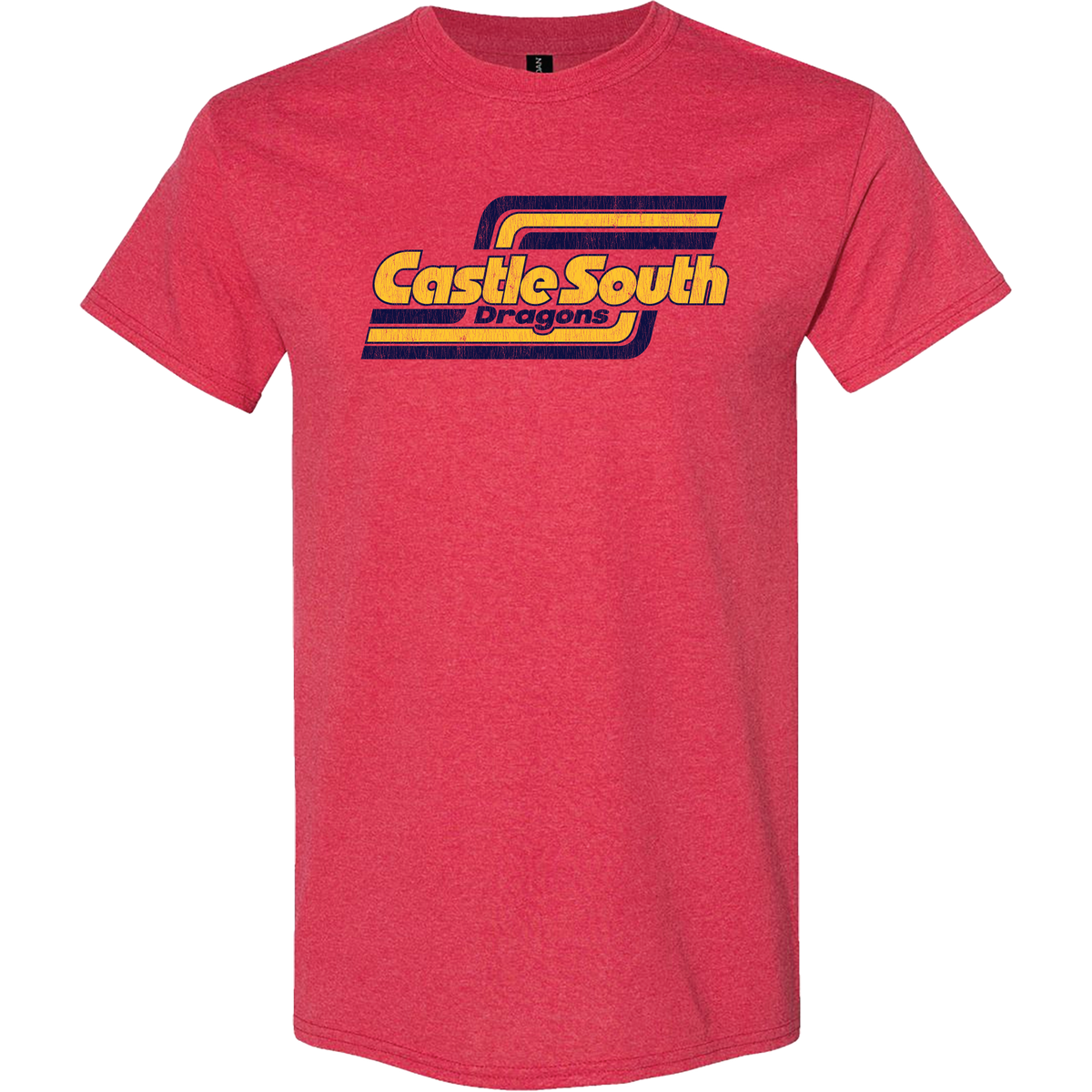 CSMS - Retro Stripes - Gildan Basic Cotton T-Shirt