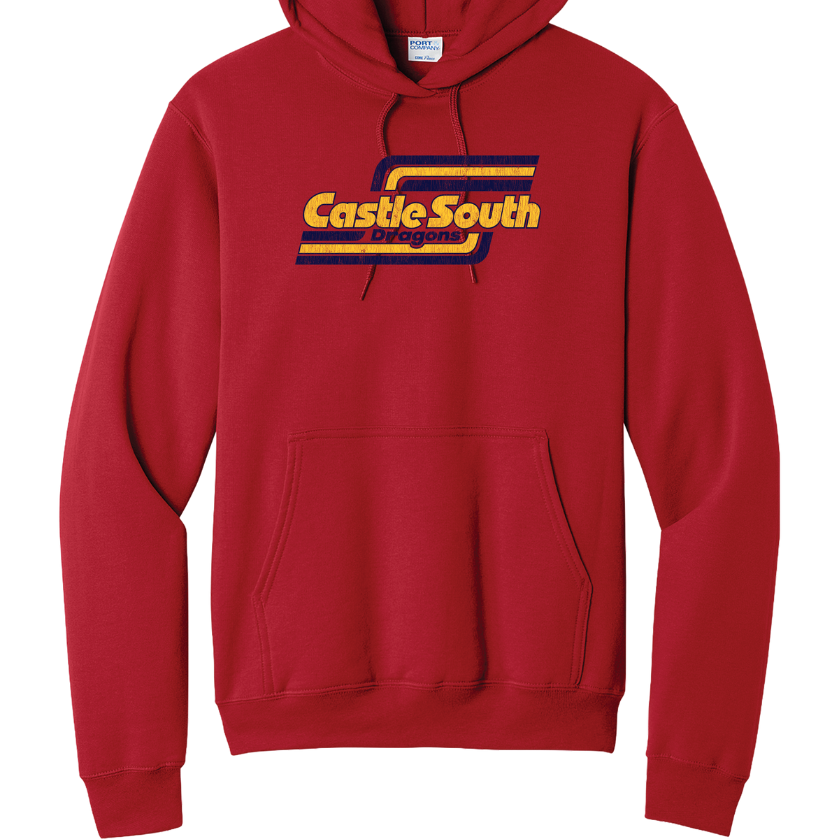 CSMS - Retro Stripes - Port & Co. Hoodie