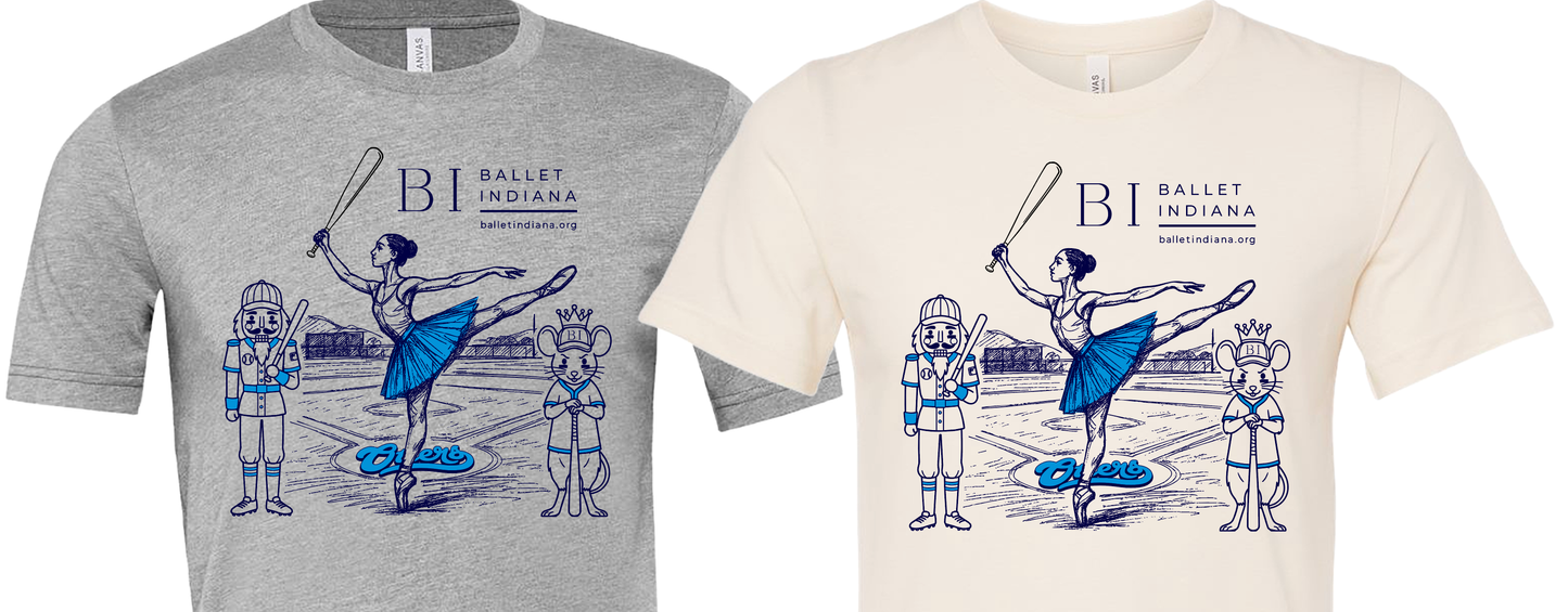 Ballet & Baseball - Short Sleeve Ringspun Cotton T-Shirt