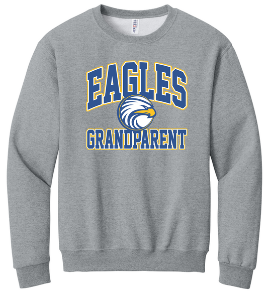 2026 ECS Eagles Grandparent Crew Sweatshirt