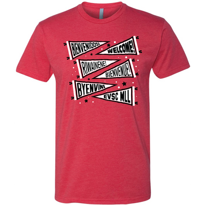 EVSC MLL - Welcome Pennants - Short Sleeve Next Level T-Shirt