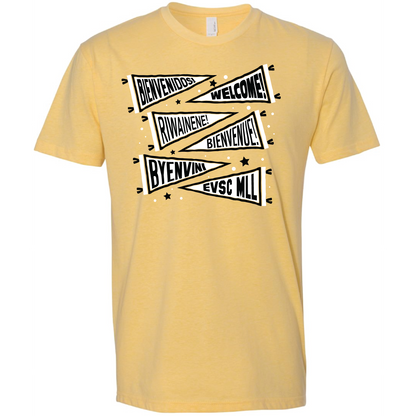 EVSC MLL - Welcome Pennants - Short Sleeve Next Level T-Shirt