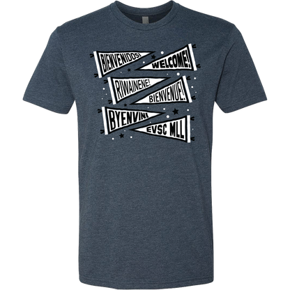 EVSC MLL - Welcome Pennants - Short Sleeve Next Level T-Shirt