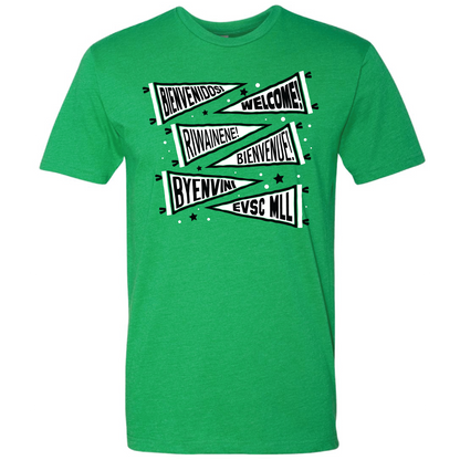 EVSC MLL - Welcome Pennants - Short Sleeve Next Level T-Shirt
