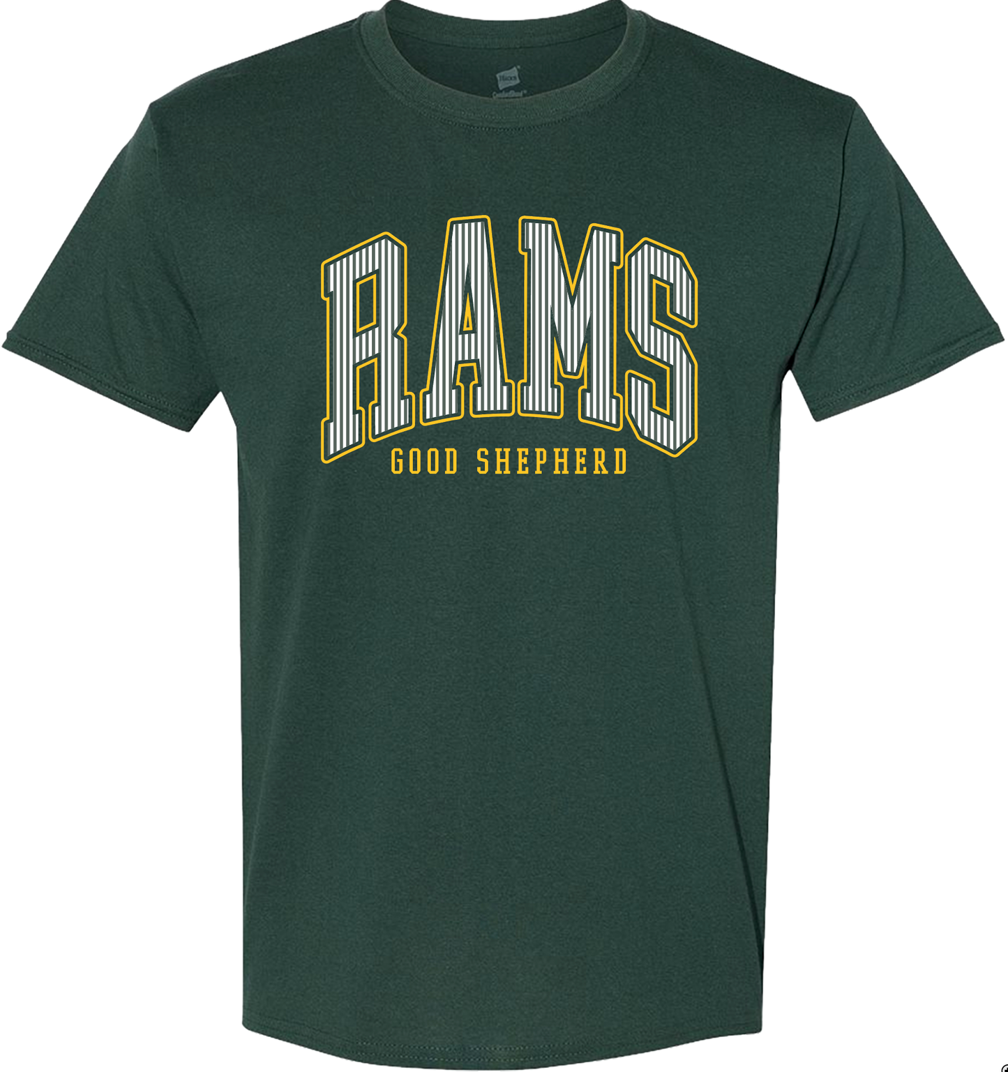 Rams Arched - Short Sleeve 50/50 T-Shirt