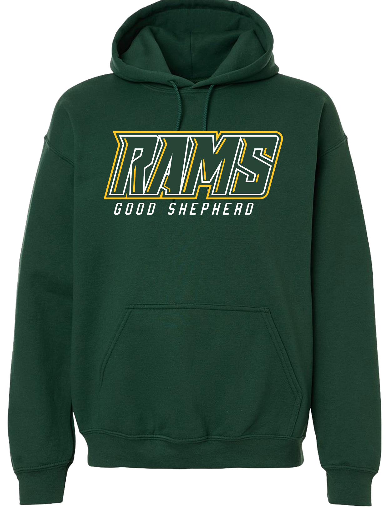 Rams Block - Hooded Sweatshirt