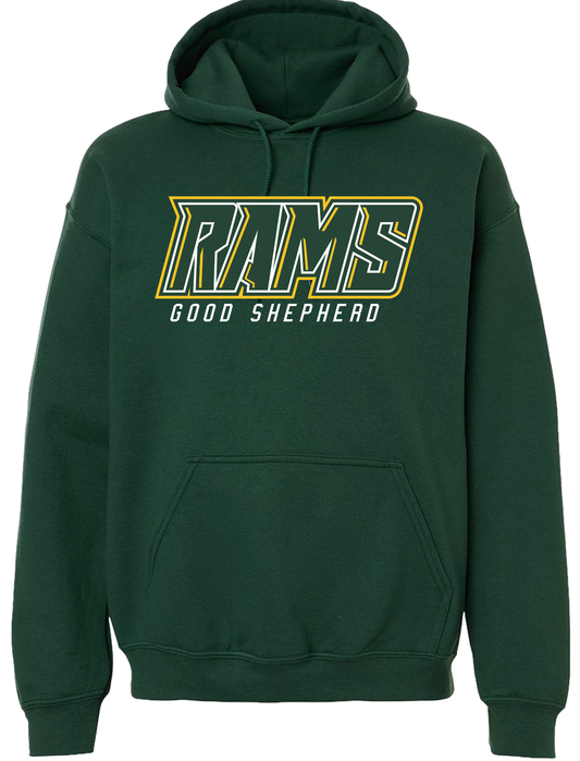 Rams Block - Hooded Sweatshirt