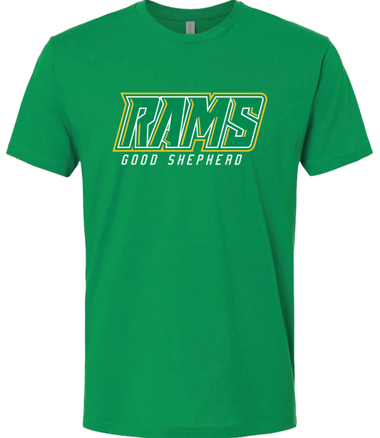 Rams Block - Short Sleeve Soft T-Shirt