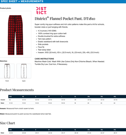 HWC - Flannel Pocketed P.J. Pants