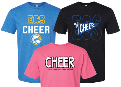 ECS Cheer Camp - Short Sleeve T-Shirt Pack