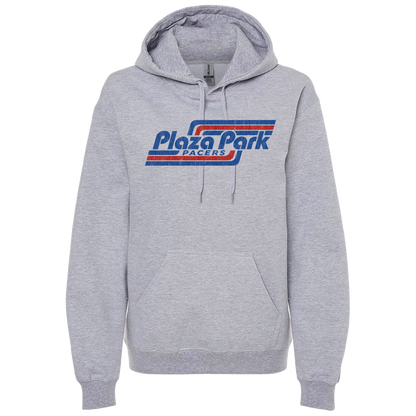 Plaza Retro Striped - Softstyle® Midweight Hoodie