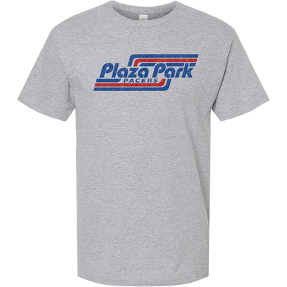 Plaza Retro Striped - Short Sleeve Ringspun Cotton T-Shirt
