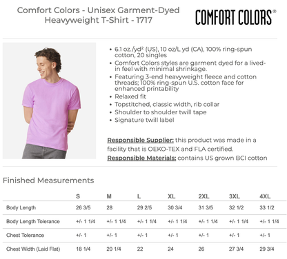 CSMS - Luminary - Comfort Colors Garment Dyed T-Shirt